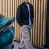 Tom Holland Aston Martin Black Satin Jacket