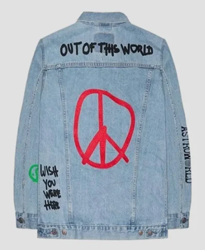 Travis Scott Astroworld Levis Denim Jacket
