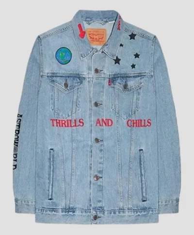 Travis Scott Astroworld Levis Denim Jacket