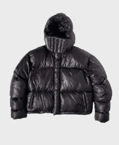 Trendt Vision Black Puffer Jacket