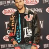 True Religion Men’s Von Dutch Leather Jacket