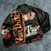 True Religion Men’s Von Dutch Leather Jacket
