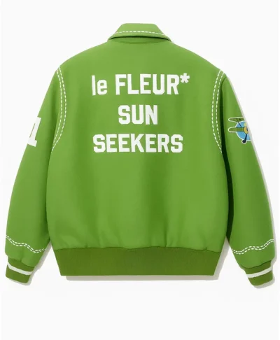 Tyler The Creator Sunseeker Green Varsity Jacket