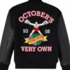 UFC OVO Championship Black Varsity Jacket