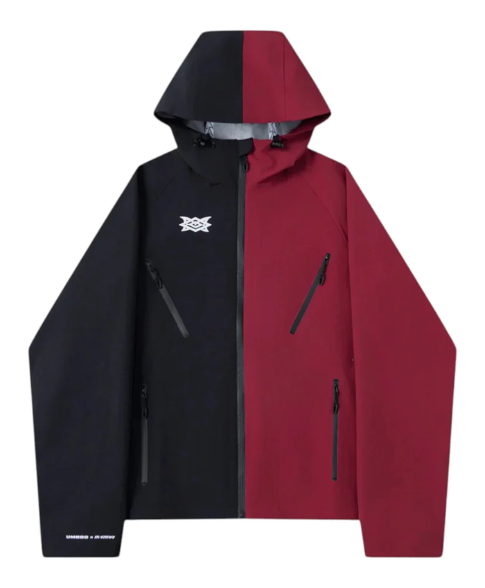 Umbro x Mertra Water Reactive Red Black Shell Jacket