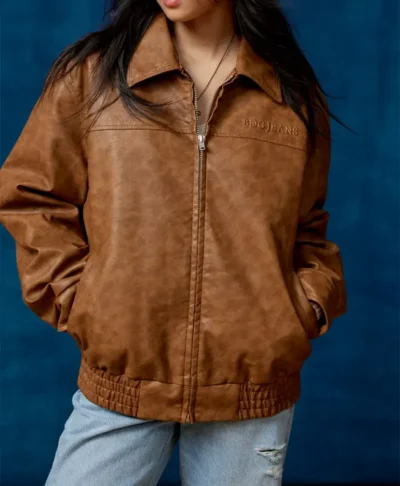 Urban Outfitters BDG Brown Leather Jacket
