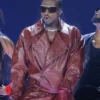 Usher R&B Tour 2026 Red Leather Jacket