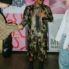 Usher x BTS Camo Moto Jacket