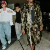 Usher x BTS Camo Moto Jacket