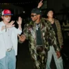 Usher x BTS Camo Moto Jacket