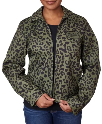 VON DUTCH Stretch Twill Jacket