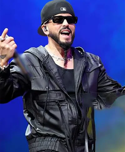 Venezuela Benefit Concert 2026 Yandel Black Jacket