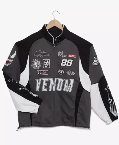 Venom Marvel Moto Biker Jacket