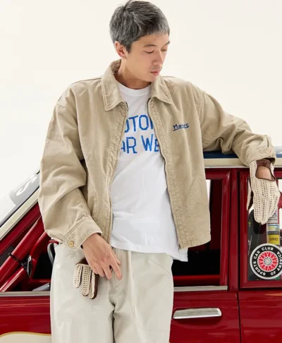 Visvim Motors Club Beige Corduroy Jacket 2026