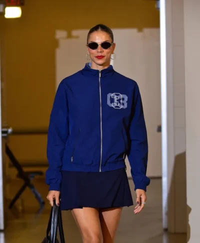 WNBA Alysha Clark Firebird Coach Blue Jacket