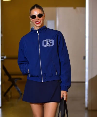 WNBA Alysha Clark Firebird Coach Blue Jacket