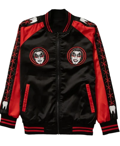 WWE Danhausen Black Bomber Jacket