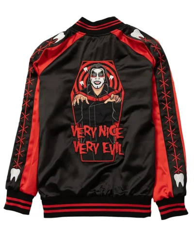 WWE Danhausen Black Bomber Jacket