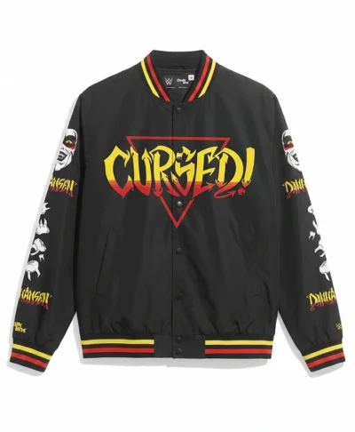 WWE Danhausen Black Fanimation Jacket