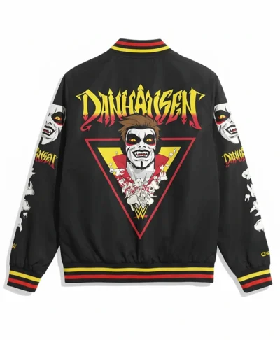 WWE Danhausen Black Fanimation Jacket