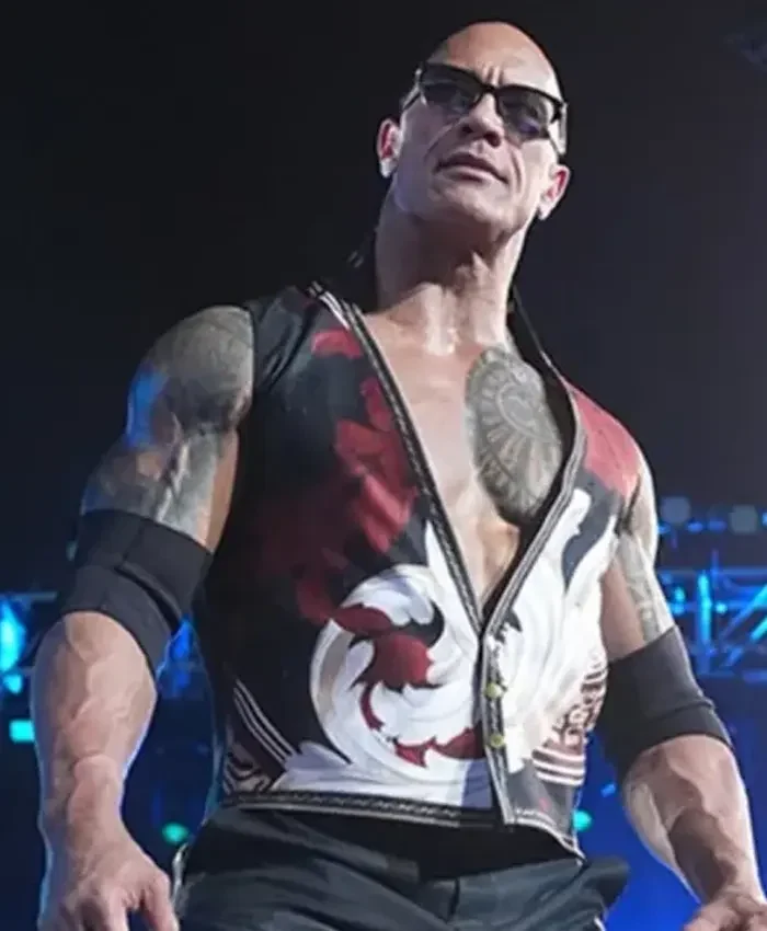 WWE WrestleMania 40 The Rock Vest