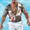 WWE WrestleMania 40 The Rock Vest
