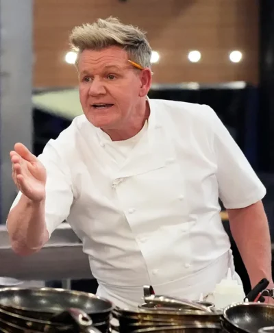 White Hell’s Kitchen Chef Jacket