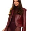 Whitney Fransway 2026 Leather Blazer