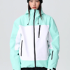 Women’s Color Block Snowboard Jacket
