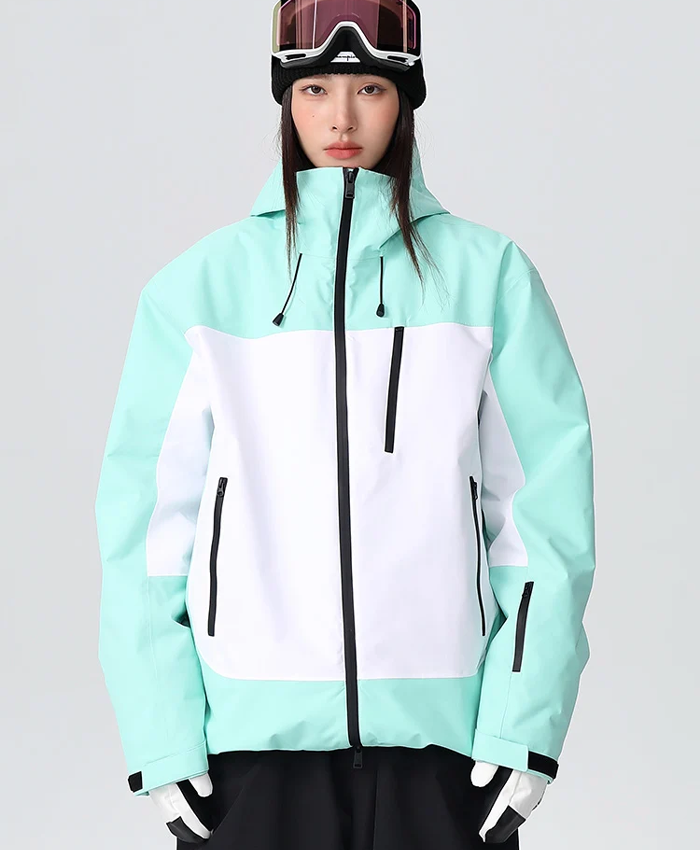 Women’s Color Block Snowboard Jacket