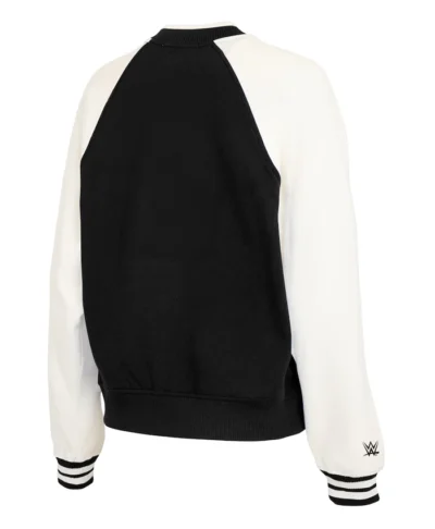 Women’s SummerSlam Minnesota Fleece Black Varsity Jacket