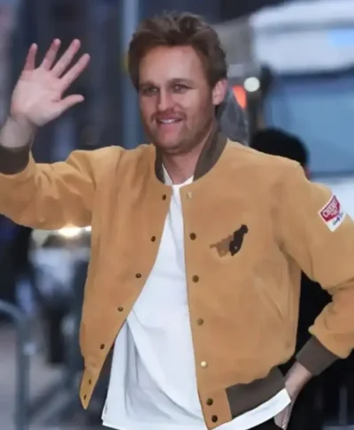 Wyatt Russell NYC 2026 Brown Jacket