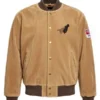 Wyatt Russell NYC 2026 Brown Jacket