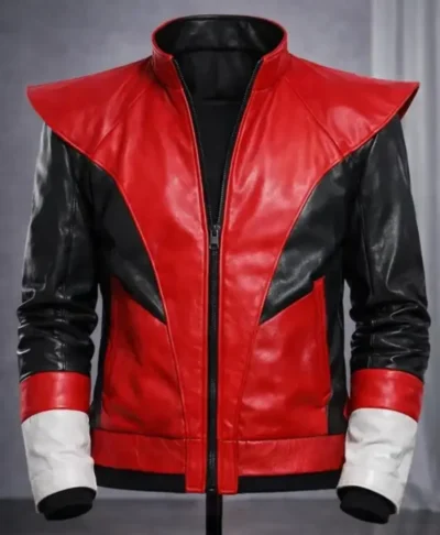 X-Men Nightcrawler Cosplay Leather Biker Jacket
