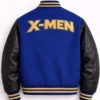 X-Men Wolverine Blue and Black Varsity Jacket
