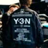 Yohji Yamamoto Y3-N Grand Prix Racing Jacket