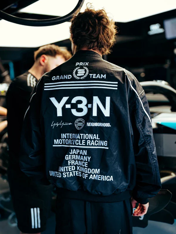 Yohji Yamamoto Y3-N Grand Prix Racing Jacket