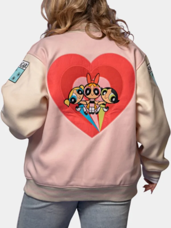 buy Cakeworthy The Powerpuff Girls Varsity Jacket For Sale