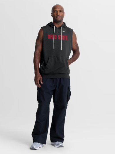 buy Ohio State Buckeyes Sleeveless Hoodie