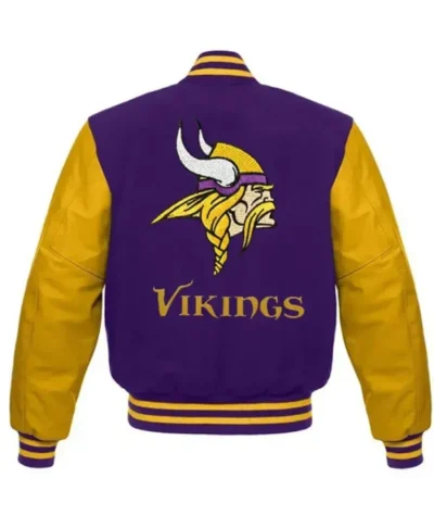 buy Paris Ward Minnesota Vikings Purple Wool Varsity Jacket