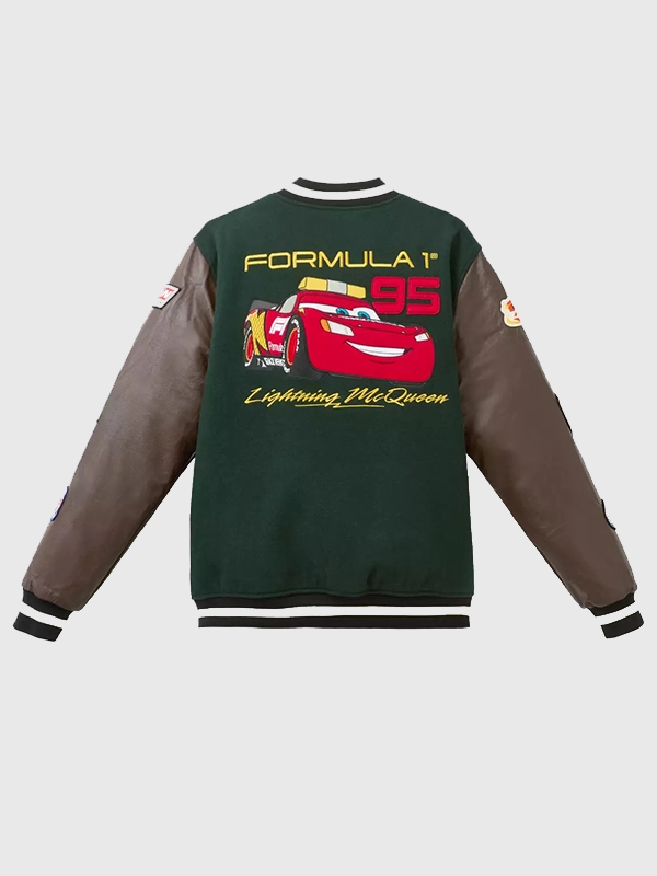 Disney x Formula 1 Lightning McQueen Varsity Jacket - Image 2