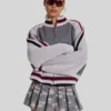buy now Jaded London Team 85 Knitted Bomber Jacket