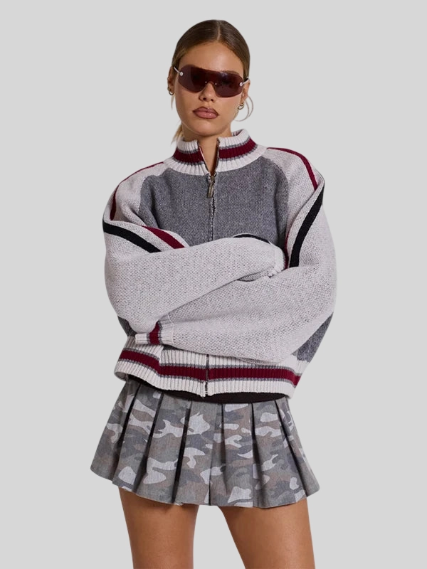 buy now Jaded London Team 85 Knitted Bomber Jacket