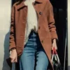 buy now The Gentlemen S02 Benedetta Porcaroli Brown Coat