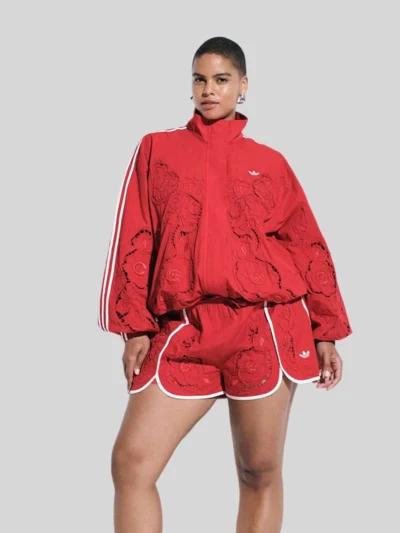 order now Adidas ASOS Oversized Cutwork Track Jacket