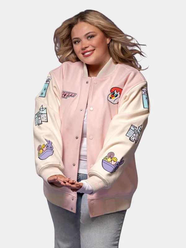 shop now Cakeworthy The Powerpuff Girls Varsity Jacket