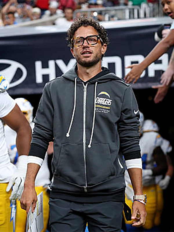 order now Chargers Preseason 2026 Mike McDaniel Sideline Hoodie for sale