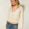 order now Hollister Peyton Cream Twill Jacket