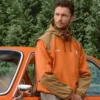 order now Kith for BMW 2026 Orange Zip Windbreaker Jacket