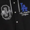 order now OVO Los Angeles Dodgers Black Insulated Twill Bomber Jacket